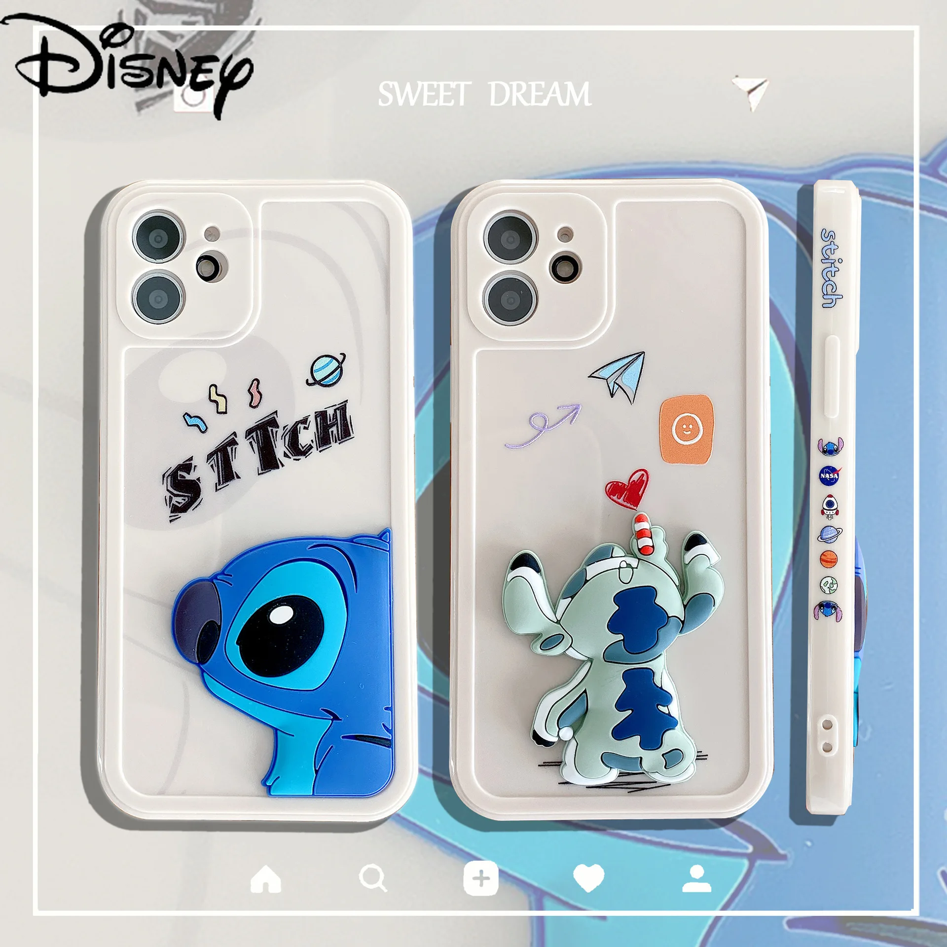 Disney Stitch for IPhone 7/8P/X/XR/XS/XSMAX/11/12Pro/12mini All-inclusive Anti-drop Cartoon Mobile Phone Case
Disney Stitch for IPhone 7/8P/X/XR/XS/XSMAX/11/12Pro/12mini All-inclusive Anti-drop Cartoon Mobile Phone Case