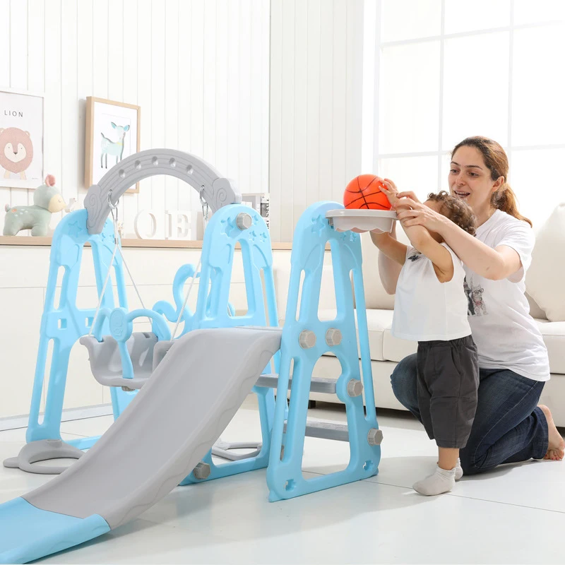 Ruizhi Children Small Slide Swing Combination Indoor Family Kindergarten Children Playground Kids Multifunctional Toys RZ1132 
Ruizhi Children Small Slide Swing Combination Indoor Family Kindergarten Children Playground Kids Multifunctional Toys RZ1132