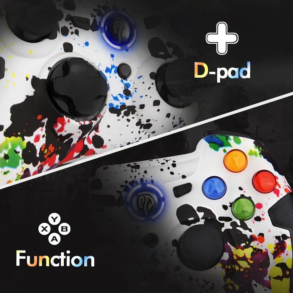EasySMX ESM-9013 Wireless Joystick For Phone Gamepad PC PS3 Xiaomi Mi S TV Box Controller Android TV Box Control (Watercolor)
EasySMX ESM-9013 Wireless Joystick For Phone Gamepad PC PS3 Xiaomi Mi S TV Box Controller Android TV Box Control (Watercolor)