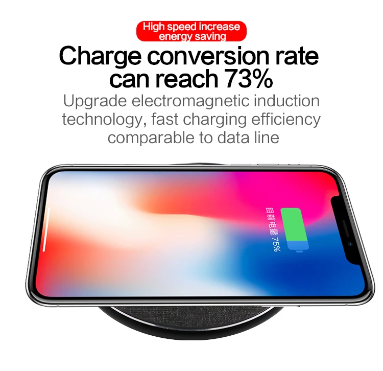 QI EL41 ultra-thin 10W mobile phone wireless charger transmitter fast charge FOR: iphone Samsung Huawei OPPO VIVO google LG | Мобильные