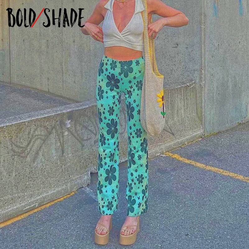 Bold Shade Y2K Indie Floral Print Pants Streetwear 2000s Aesthetic Fashion Women Trousers High Waist Autumn Straight Leg Pants
Bold Shade Y2K Indie Floral Print Pants Streetwear 2000s Aesthetic Fashion Women Trousers High Waist Autumn Straight Leg Pants