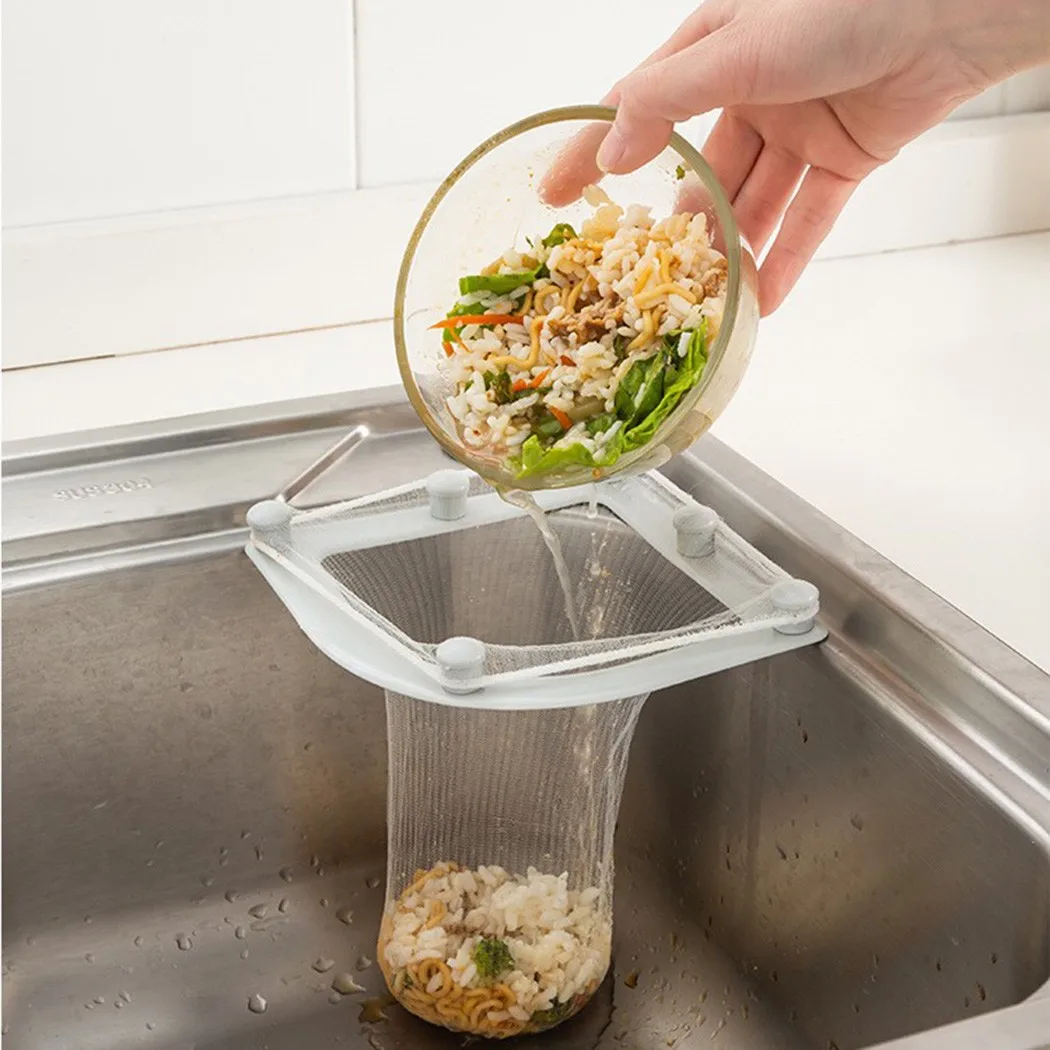 Sink Filter Bag Kitchen Gadgets Triangle Drainage Rack Disposable Soup Separation Filter Net Bag For Kitchen Accessories Tool
Sink Filter Bag Kitchen Gadgets Triangle Drainage Rack Disposable Soup Separation Filter Net Bag For Kitchen Accessories Tool