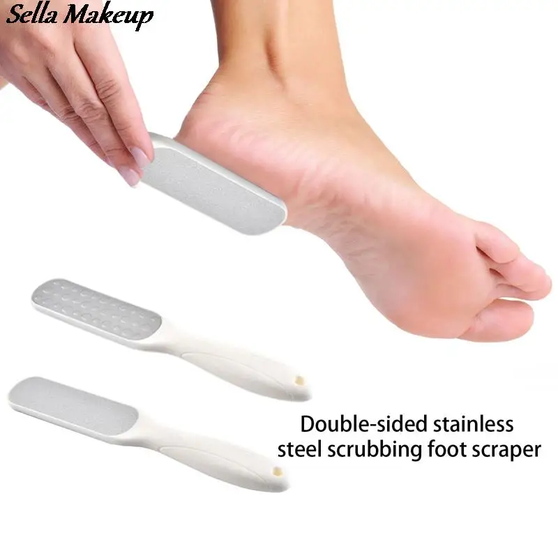 1 Pc Double-sided Stainless Steel Callus Remover Foot File Scraper Pedicure Tools Dead Skin Remove For Heels Feet Care Tools
1 Pc Double-sided Stainless Steel Callus Remover Foot File Scraper Pedicure Tools Dead Skin Remove For Heels Feet Care Tools