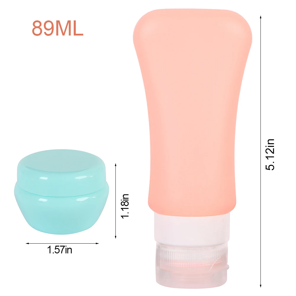 7 Pcs Silicone Travel Bottling Travel Kit Bottling Lotion Bottling Storage Bottle Portable Silicone Bottle Small Sample Bottle
7 Pcs Silicone Travel Bottling Travel Kit Bottling Lotion Bottling Storage Bottle Portable Silicone Bottle Small Sample Bottle