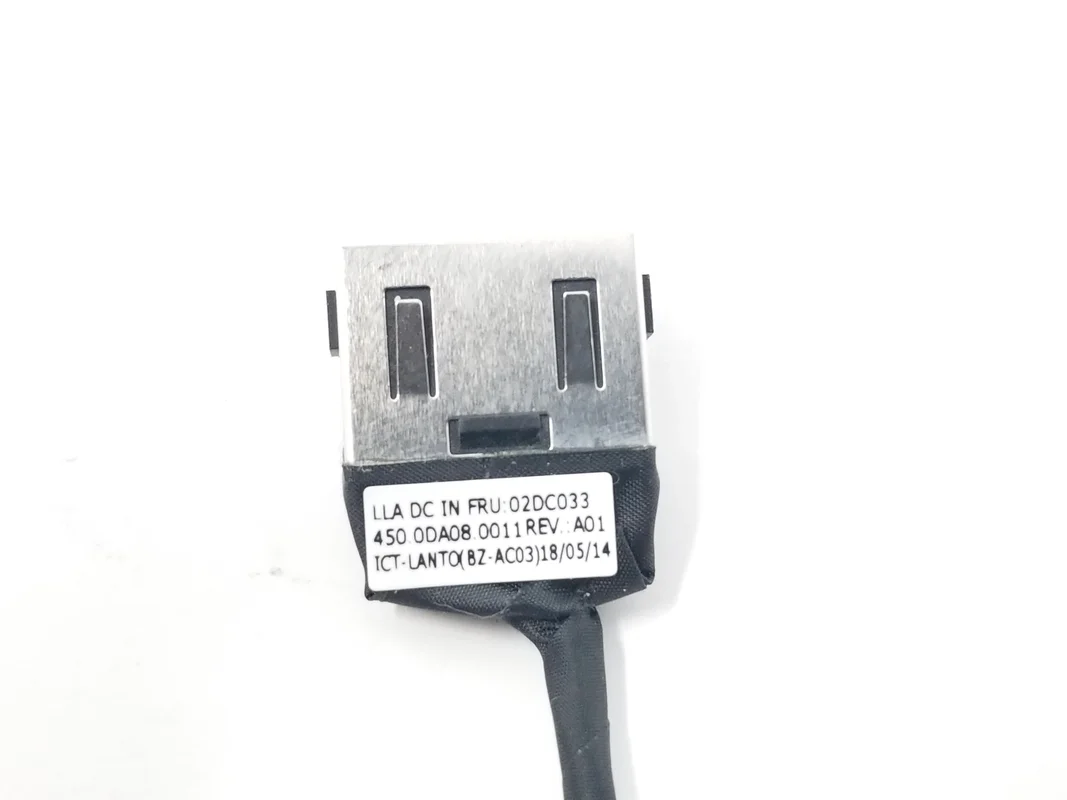 FOR Lenovo ThinkPad Yoga 11e 5th Gen Power Head DC-IN Interface Cable CN-02DC033
FOR Lenovo ThinkPad Yoga 11e 5th Gen Power Head DC-IN Interface Cable CN-02DC033