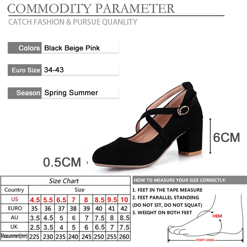 BYQDY Spring Round Toe Women Pumps Mary Jane Shoes Ladies High Heels Party Wedding Shoes Thick Heel Pumps Footwear Casual Shoes
BYQDY Spring Round Toe Women Pumps Mary Jane Shoes Ladies High Heels Party Wedding Shoes Thick Heel Pumps Footwear Casual Shoes