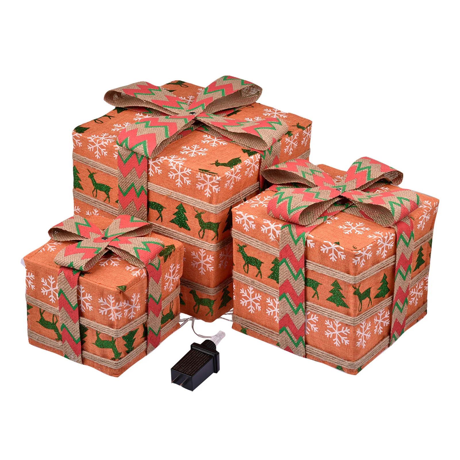 Christmas Lighting Gift Box Cookies Candy Bag Classic Design More Bright Decoration For Home New Year Xmas Ornaments High Grade
Christmas Lighting Gift Box Cookies Candy Bag Classic Design More Bright Decoration For Home New Year Xmas Ornaments High Grade