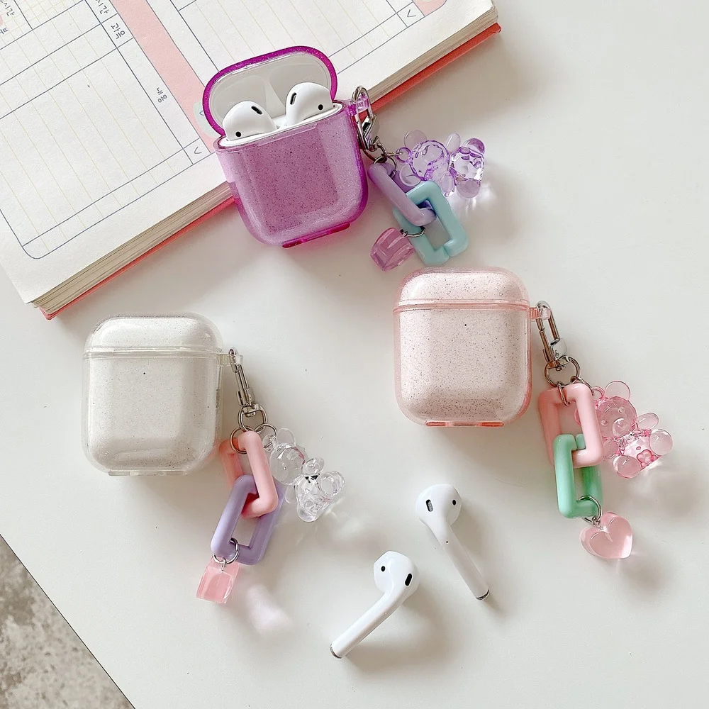 1/pcs soft clear silicone Earphone Bracelet Keychain shell For Apple Airpod1/2/3 Bag Bluetooth Accessories Headphone Headset Box
1/pcs soft clear silicone Earphone Bracelet Keychain shell For Apple Airpod1/2/3 Bag Bluetooth Accessories Headphone Headset Box