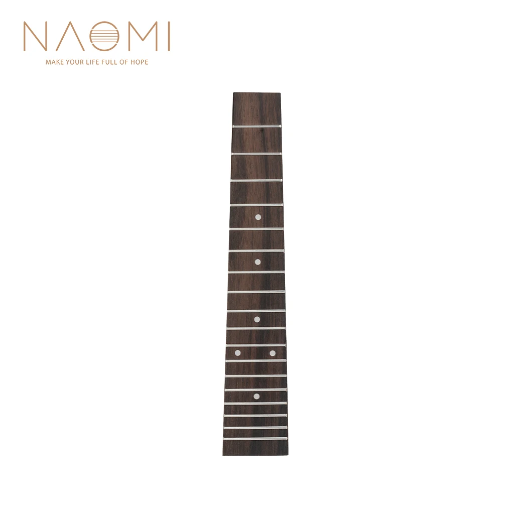 NAOMI Rosewood Ukulele Fingerboard 18 Frets 23 Inch Uke Fretboard W/ White Dots Inlay Ukulele Parts Accessories
NAOMI Rosewood Ukulele Fingerboard 18 Frets 23 Inch Uke Fretboard W/ White Dots Inlay Ukulele Parts Accessories