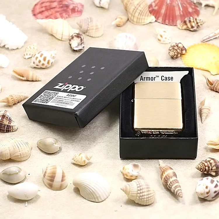 Genuine Zippo oil lighter copper windproof Classic Gold wire drawing cigarette Kerosene lighters With anti-counterfeiting code
Genuine Zippo oil lighter copper windproof Classic Gold wire drawing cigarette Kerosene lighters With anti-counterfeiting code