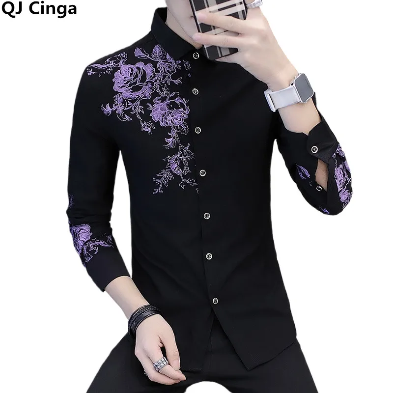 Рубашка мужская стрейчевая с длинным рукавом, маленький размер, длинный рукав, деловой стиль, повседневная Модная приталенная, с принтом ро...
Рубашка мужская стрейчевая с длинным рукавом, маленький размер, длинный рукав, деловой стиль, повседневная Модная приталенная, с принтом ро...