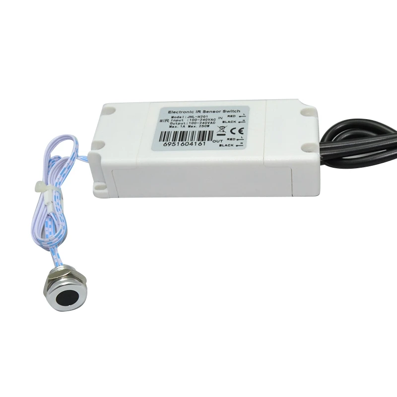IR Sensor Switch 500W AC85V-250V Infrared Sensor Switch Motion Sensor Induction JHL-211
IR Sensor Switch 500W AC85V-250V Infrared Sensor Switch Motion Sensor Induction JHL-211