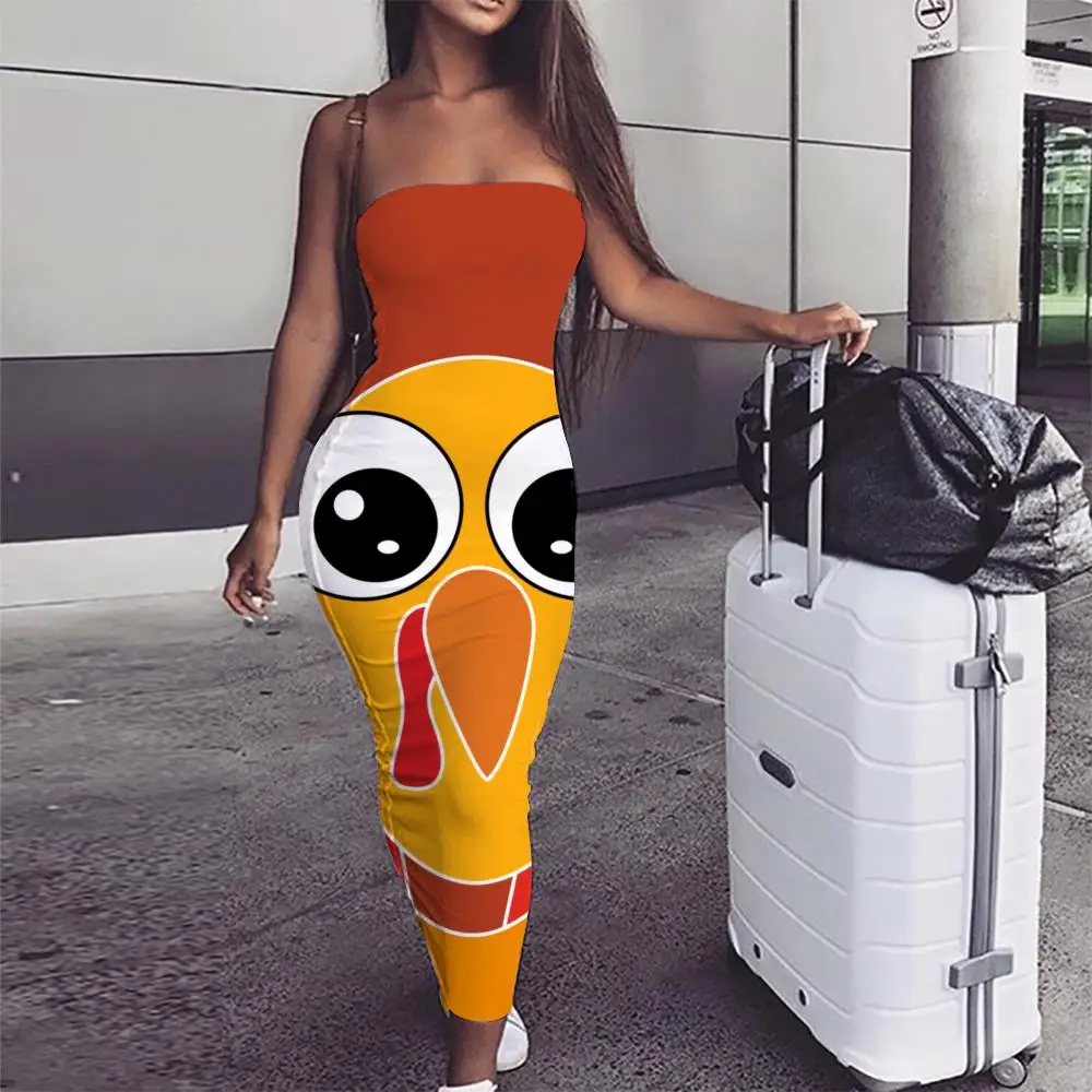 KYKU Brand Thanksgiving Dress Women Animal sleeveless Colorful Bodycon Dress Funny Vestido Sexy Womens Clothing Summer New Wrap
KYKU Brand Thanksgiving Dress Women Animal sleeveless Colorful Bodycon Dress Funny Vestido Sexy Womens Clothing Summer New Wrap