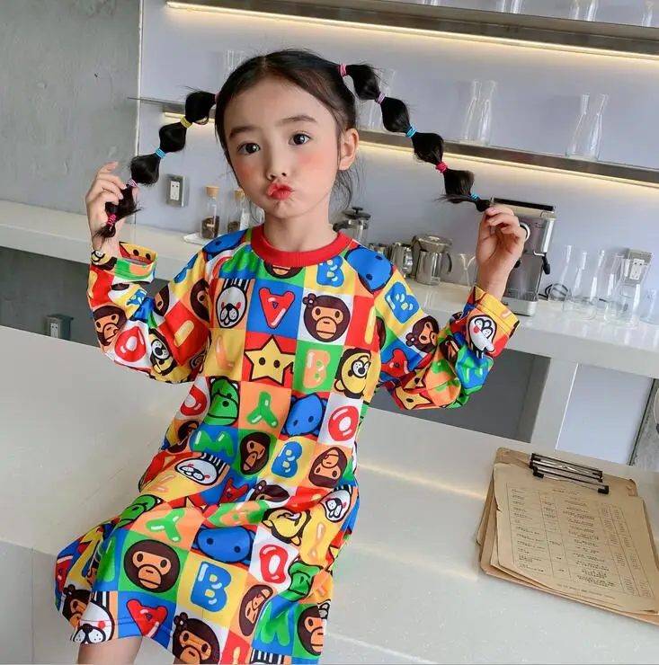 Детские Топы с длинным рукавом для девочек с рисунком милых животных зоопарка повседневное милое платье принцессы
Детские Топы с длинным рукавом для девочек с рисунком милых животных зоопарка повседневное милое платье принцессы