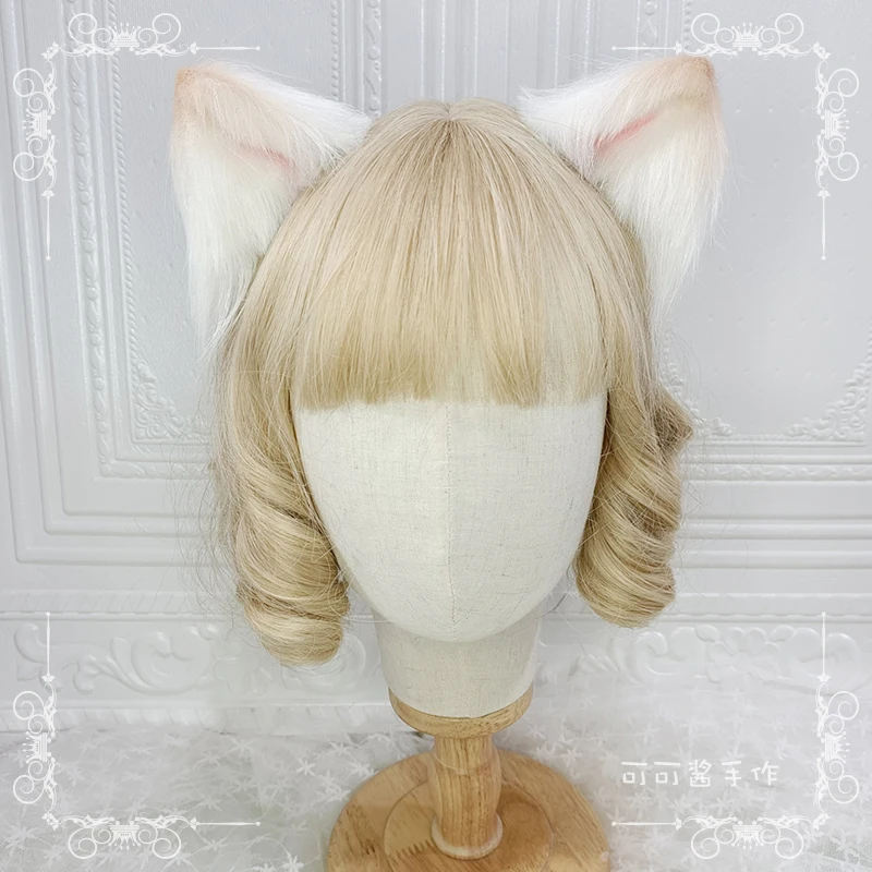 Original Hand Made Japanese Girl Cat Ear Hair Pin Lolita Anime Cosplay Simulation Plush Beast Ear headwear Lovely Accessories JK
Original Hand Made Japanese Girl Cat Ear Hair Pin Lolita Anime Cosplay Simulation Plush Beast Ear headwear Lovely Accessories JK
