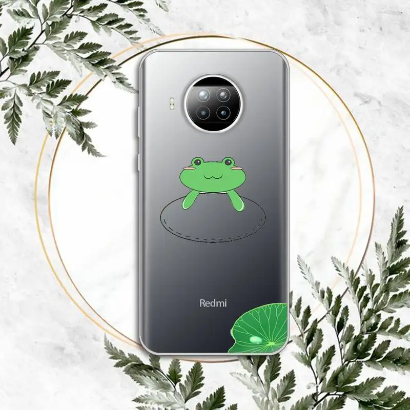 Mint green Funny The Frog cute Phone Case Transparent for Xiaomi Redmi note 10 t 8 9 pro lite 11
Mint green Funny The Frog cute Phone Case Transparent for Xiaomi Redmi note 10 t 8 9 pro lite 11