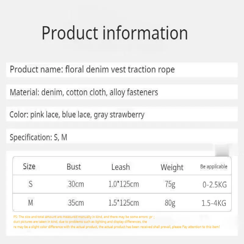 Walking The Cat Out Cat Traction Rope Chest Strap Comfortable And Convenient Cat Floral Denim Vest Cat Traction
Walking The Cat Out Cat Traction Rope Chest Strap Comfortable And Convenient Cat Floral Denim Vest Cat Traction