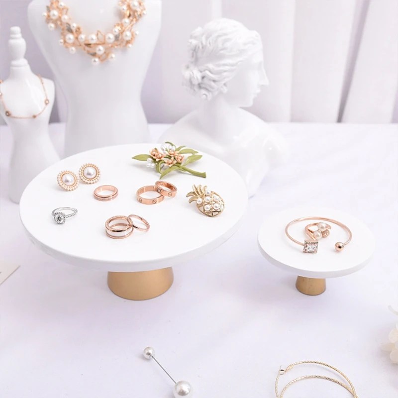 Round Cupcake Stand Dessert Display Rack Jewelry Rings Necklaces Storage Showing Shelf Plate Tray for Wedding Birthday Party
Round Cupcake Stand Dessert Display Rack Jewelry Rings Necklaces Storage Showing Shelf Plate Tray for Wedding Birthday Party