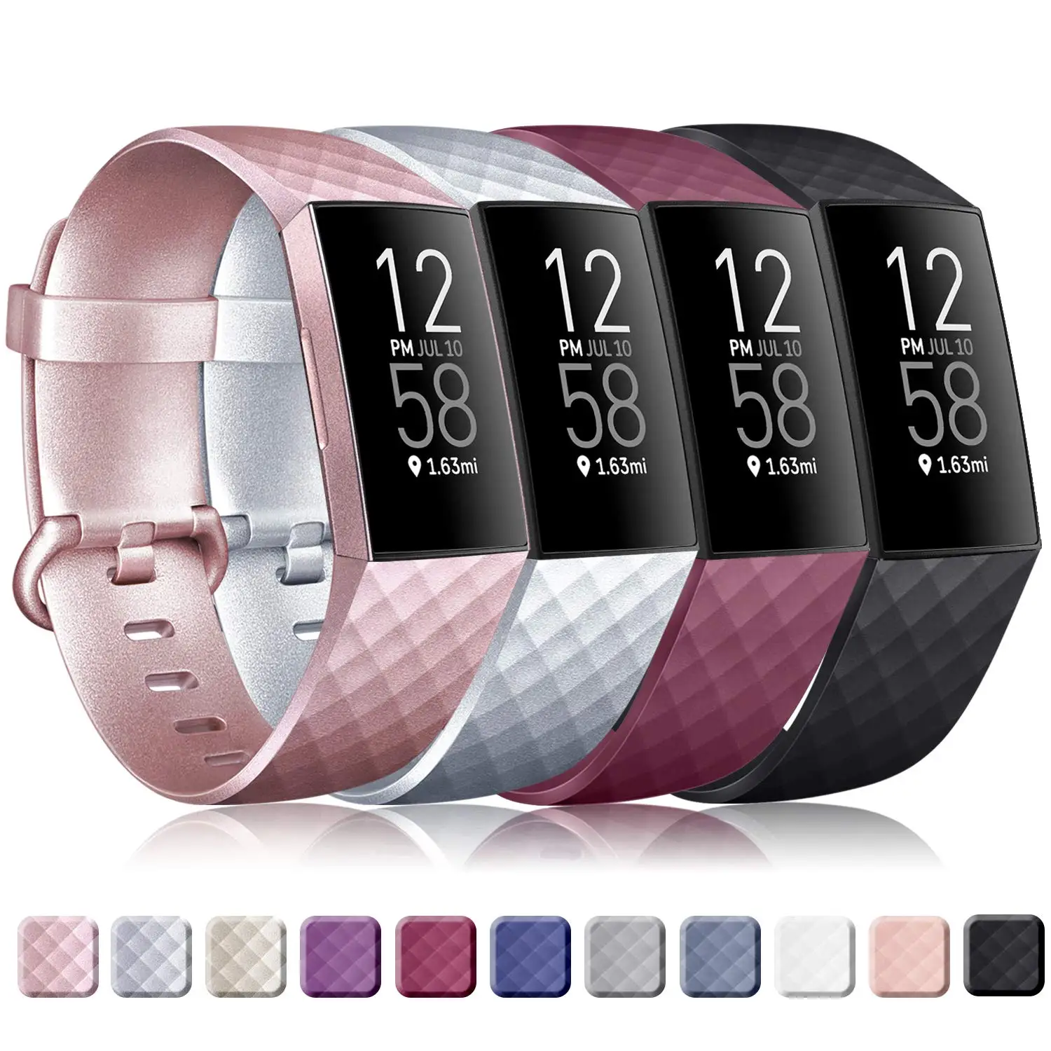 Ремешок для часов Fitbit Charge 4, сменный Браслет, ремешки для часов, мягкий силиконовый браслет для Fitbit Charge 3/4 SE, аксессуары
Ремешок для часов Fitbit Charge 4, сменный Браслет, ремешки для часов, мягкий силиконовый браслет для Fitbit Charge 3/4 SE, аксессуары