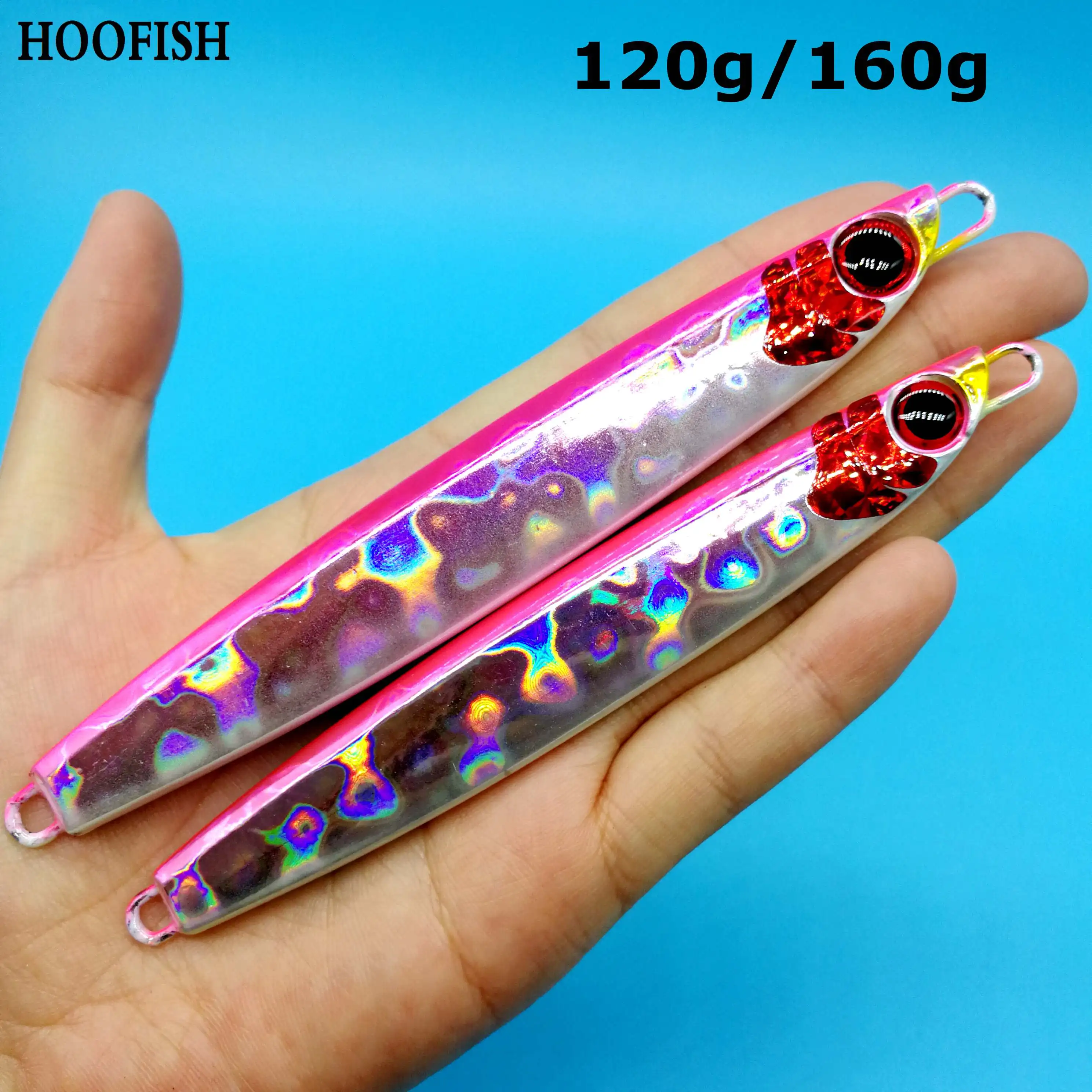 HOOFISH, 3 шт./лот, новинка, металлическая приманка для рыбалки, 120 г/160 г, 3 цвета, глубокое море, медленная наживка, 3D глаза, рыболовные аксессуары
HOOFISH, 3 шт./лот, новинка, металлическая приманка для рыбалки, 120 г/160 г, 3 цвета, глубокое море, медленная наживка, 3D глаза, рыболовные аксессуары