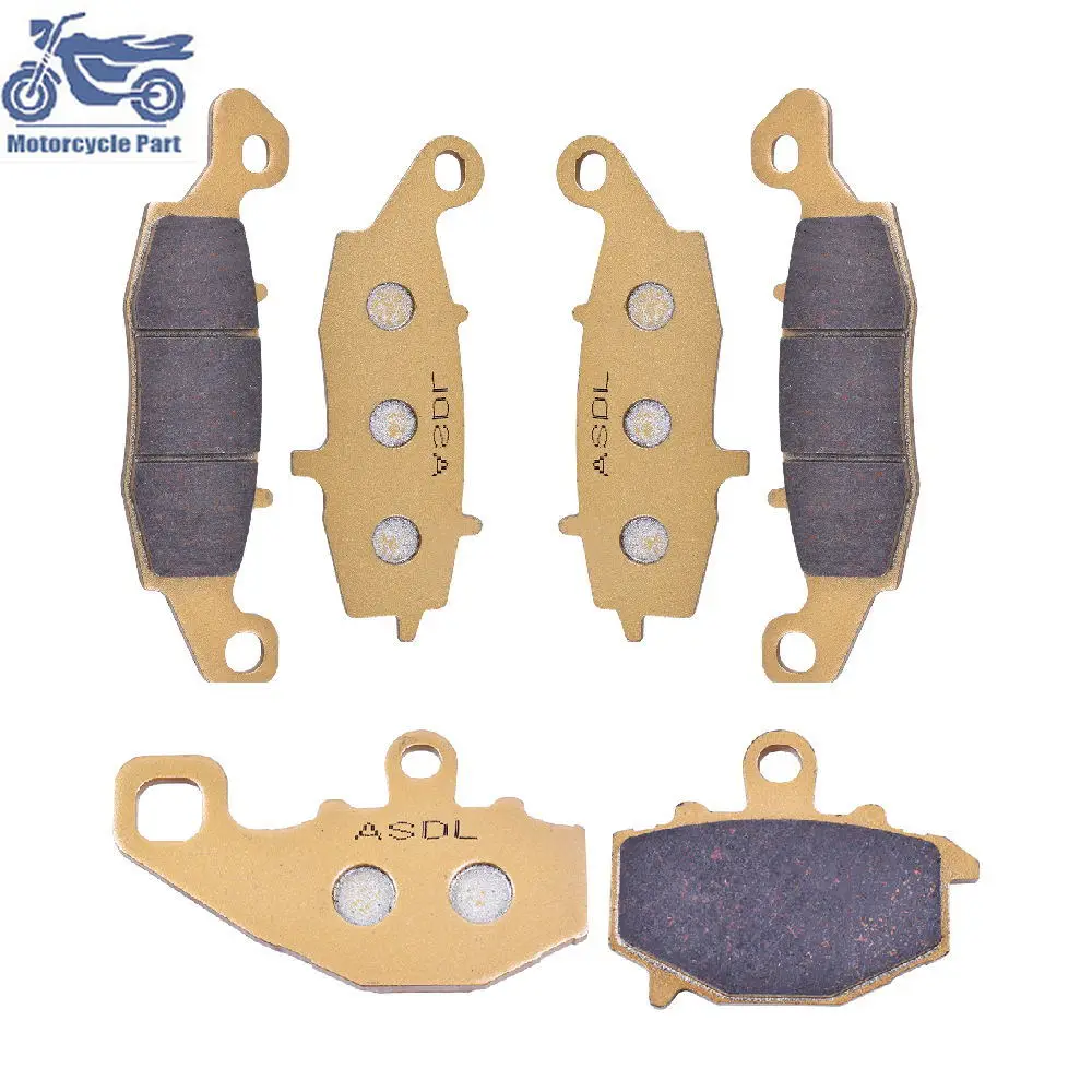 Motorcycle Front and Rear Brake Pads Set For Kawasaki KLE 650 Versys Non ABS Z750 ZR750 Z750S GPZ1100 ER-6n ER6n ER650 1995-2013
Motorcycle Front and Rear Brake Pads Set For Kawasaki KLE 650 Versys Non ABS Z750 ZR750 Z750S GPZ1100 ER-6n ER6n ER650 1995-2013