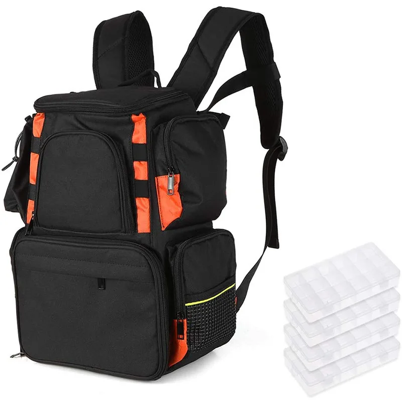 High Capacity Lixada Waterproof Fishing Backpack Fishing Lures Reel Bag Adjustable Straps Storage Fishing Tasche Tackle
High Capacity Lixada Waterproof Fishing Backpack Fishing Lures Reel Bag Adjustable Straps Storage Fishing Tasche Tackle