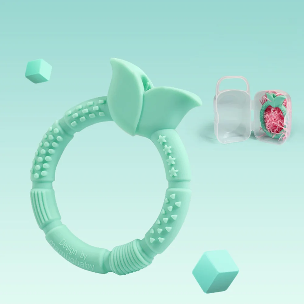 1Pc Baby Teething Toy Baby Silicone Teether Infant Molar Toy Baby Shower Gift 
1Pc Baby Teething Toy Baby Silicone Teether Infant Molar Toy Baby Shower Gift