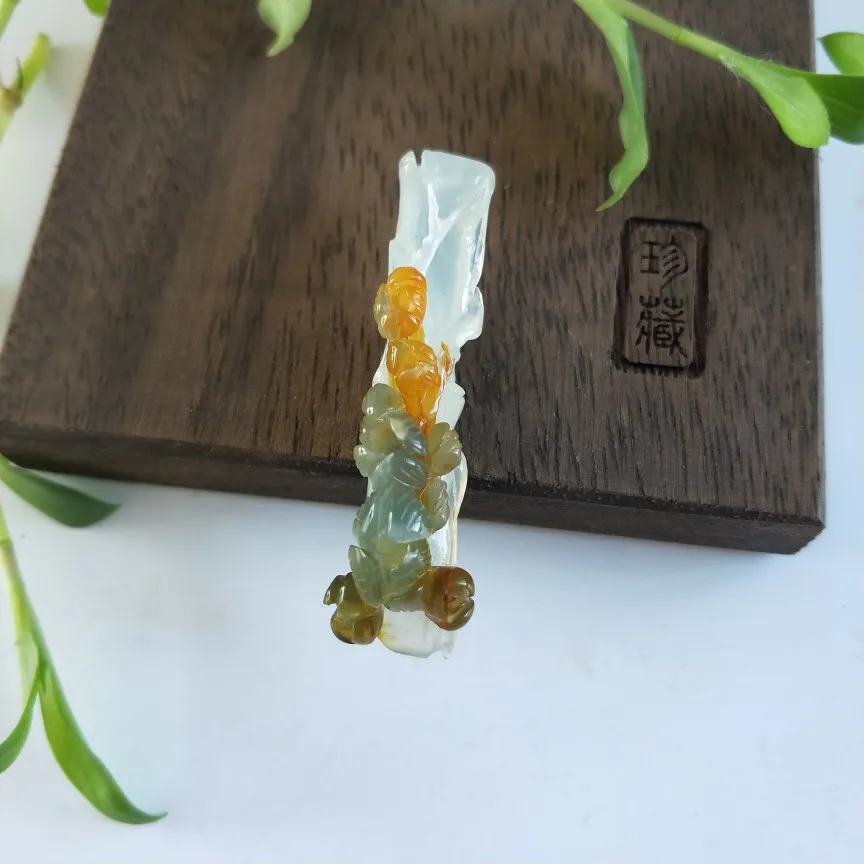 Natural 7A xiuyu jade A handcarved unique jade bamboo flower jade pendant jadeite jade necklace women pendants jewelry
Natural 7A xiuyu jade A handcarved unique jade bamboo flower jade pendant jadeite jade necklace women pendants jewelry