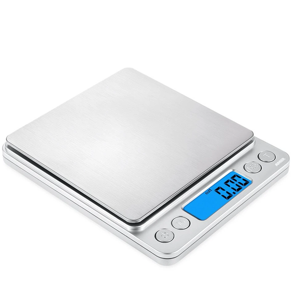 3000g/0.1g Digital Kitchen Scales Portable Electronic Scales Pocket LCD Precision Jewelry Scale Weight Balance Kitchen Tools
3000g/0.1g Digital Kitchen Scales Portable Electronic Scales Pocket LCD Precision Jewelry Scale Weight Balance Kitchen Tools