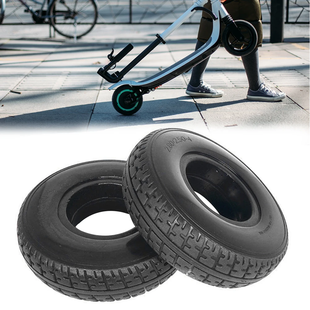 Scooter Tyre Solid Hole Tires Shock Absorber Non-Pneumatic Tyres Wheel Battery Car Solid Tire 2.80/2.50-4 mobility Scooter
Scooter Tyre Solid Hole Tires Shock Absorber Non-Pneumatic Tyres Wheel Battery Car Solid Tire 2.80/2.50-4 mobility Scooter