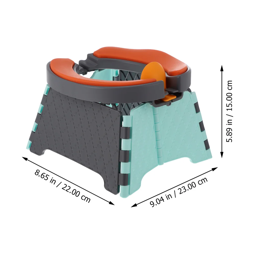 1 Set Foldable Baby Potty Toddler Folding Baby Toilet Portable Travel Potty