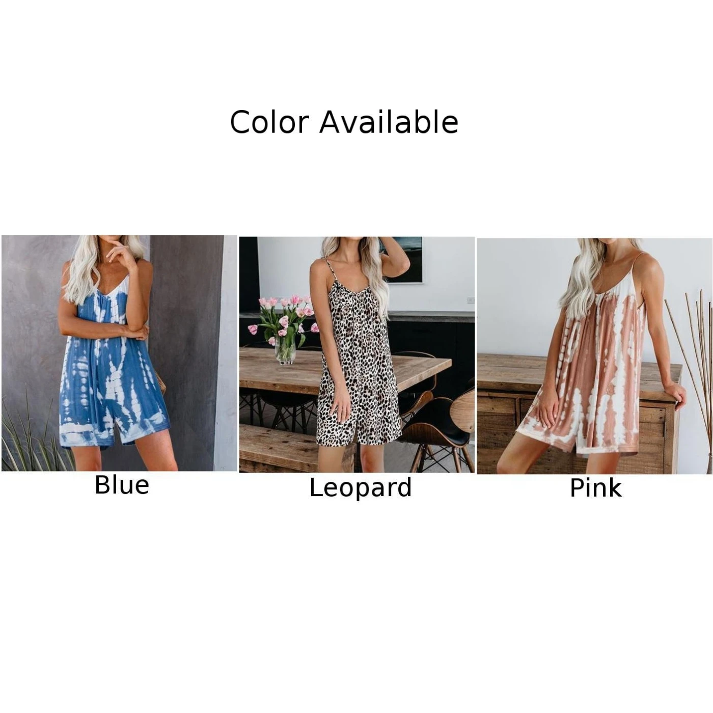 Women's Summer Beach V-neck Harem Jumpsuit Ladies Loose Short Playsuit Rompers Dress Plus 2021 Women Mini Dress Female Vestidos
Women's Summer Beach V-neck Harem Jumpsuit Ladies Loose Short Playsuit Rompers Dress Plus 2021 Women Mini Dress Female Vestidos