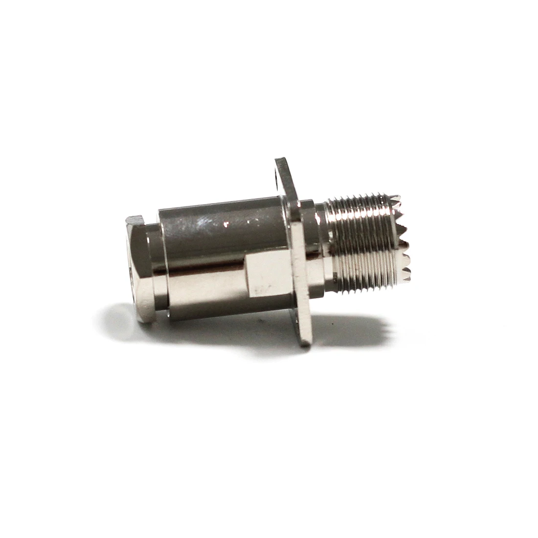 1pc New RF UHF Female Jack Convertor Connector With For RG8,RG213,LMR400 4-hole panel mount Nickelplated Wholesale
1pc New RF UHF Female Jack Convertor Connector With For RG8,RG213,LMR400 4-hole panel mount Nickelplated Wholesale