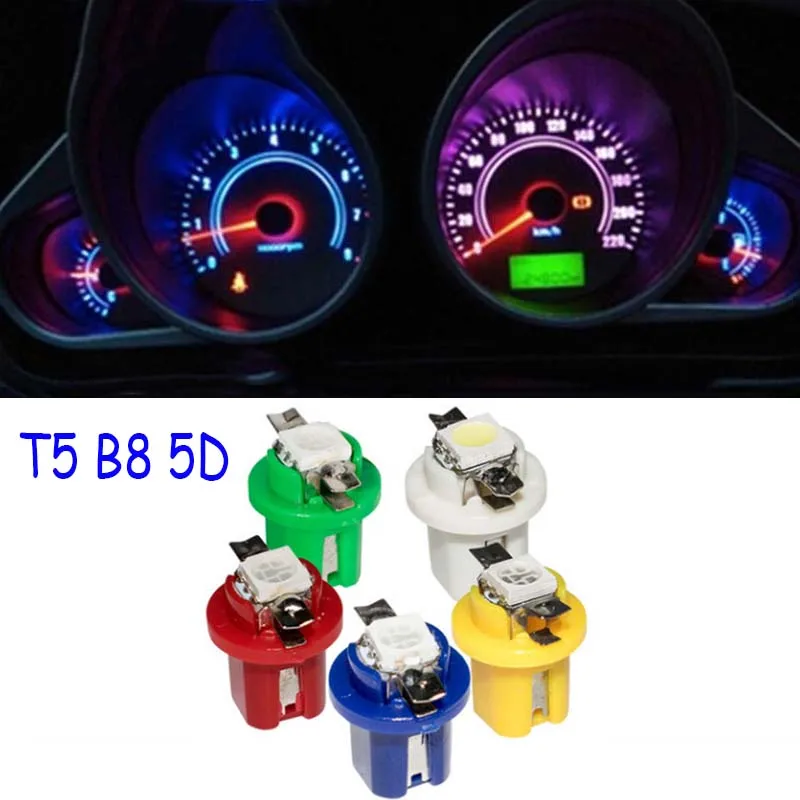 10 шт./компл. T5 B8 5D 1smd автомобильная светодиодная лампа, внешняя ширина, лампа, светильник Панель, световой индикатор, приборная ламсветильник...
10 шт./компл. T5 B8 5D 1smd автомобильная светодиодная лампа, внешняя ширина, лампа, светильник Панель, световой индикатор, приборная ламсветильник...