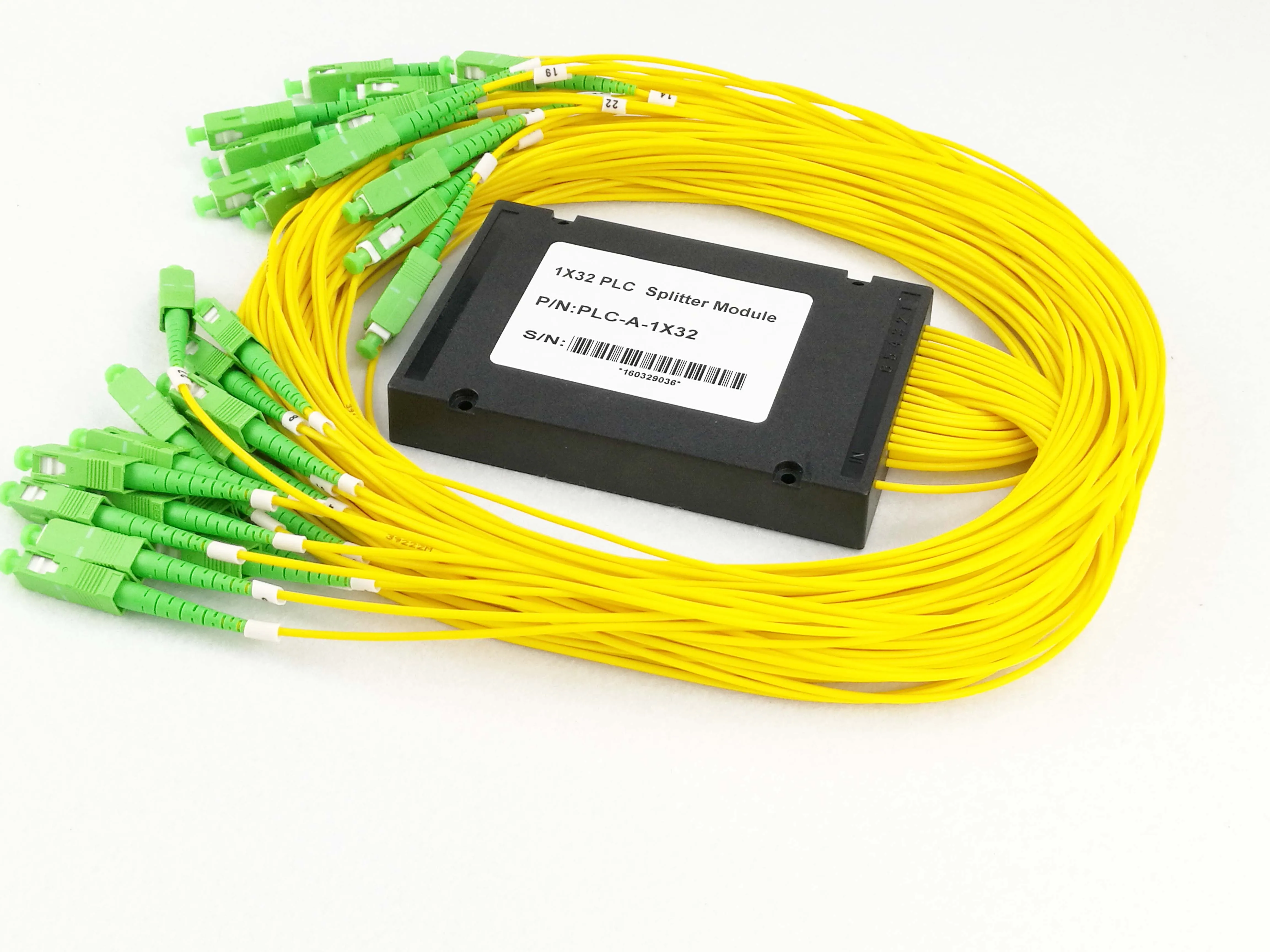 1 X32 Splitter Module Fiber Optic Fc Sc St Lc 1 /32 Plc Pigtail Box Type Abs Optical Splitter
1 X32 Splitter Module Fiber Optic Fc Sc St Lc 1 /32 Plc Pigtail Box Type Abs Optical Splitter