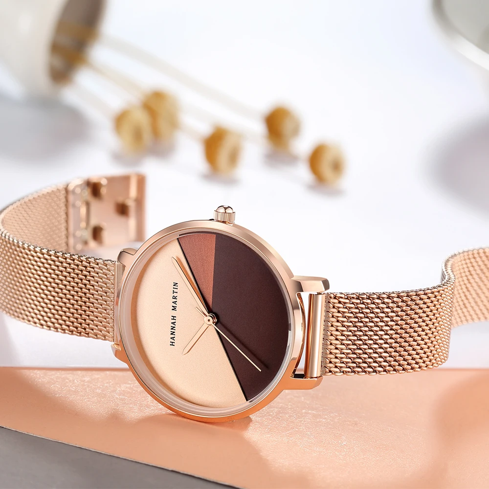 1 Set Bracelet & watch Japan Quartz Lady Stainless Steel Mesh Double Surface Dial Gradient Rose Gold 30m Waterproof Women Watch 
1 Set Bracelet & watch Japan Quartz Lady Stainless Steel Mesh Double Surface Dial Gradient Rose Gold 30m Waterproof Women Watch