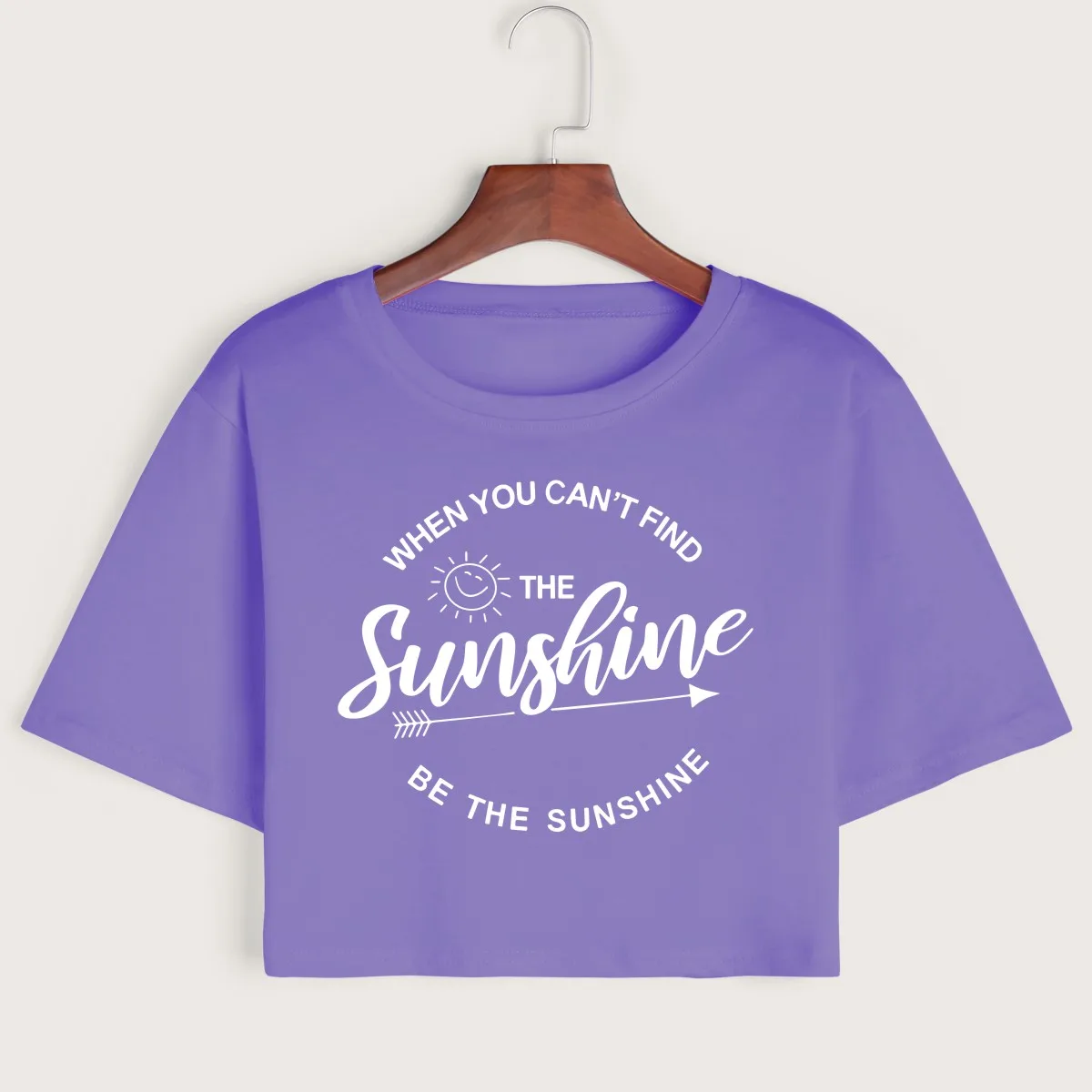 Be The Sunshine Women's Crop Shirt Cropped T-Shirt Crop Top Tee Summer Short Sleeve Cotton Tops Female Girls Graphic T-Shirts
Be The Sunshine Women's Crop Shirt Cropped T-Shirt Crop Top Tee Summer Short Sleeve Cotton Tops Female Girls Graphic T-Shirts