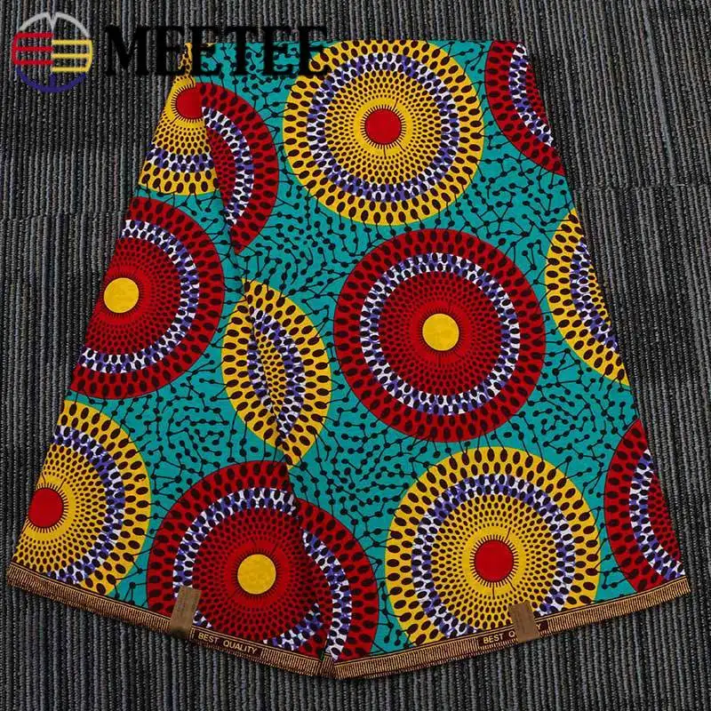 3Yard Meetee 116cm African Print Batik Fabric 100% Cotton DIY Material Accessory for High Quality Sewing Wedding Fashion Dress
3Yard Meetee 116cm African Print Batik Fabric 100% Cotton DIY Material Accessory for High Quality Sewing Wedding Fashion Dress