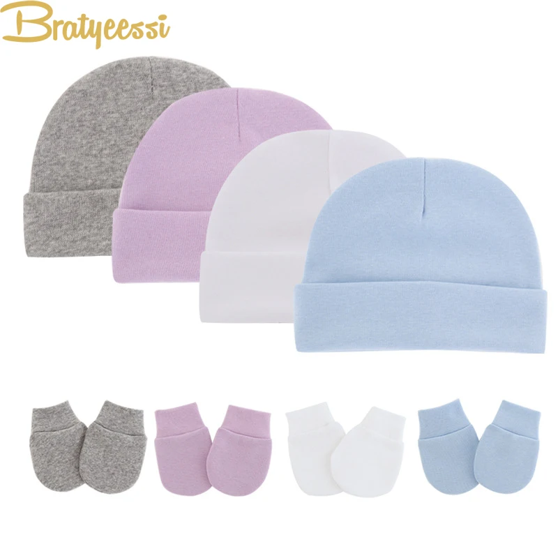 Newborn Baby Hat Gloves Set for Girls Boys Soft Cotton Baby Beanie Infant Bonnet Toddler Cap Spring Autumn New Born Gift 
Newborn Baby Hat Gloves Set for Girls Boys Soft Cotton Baby Beanie Infant Bonnet Toddler Cap Spring Autumn New Born Gift