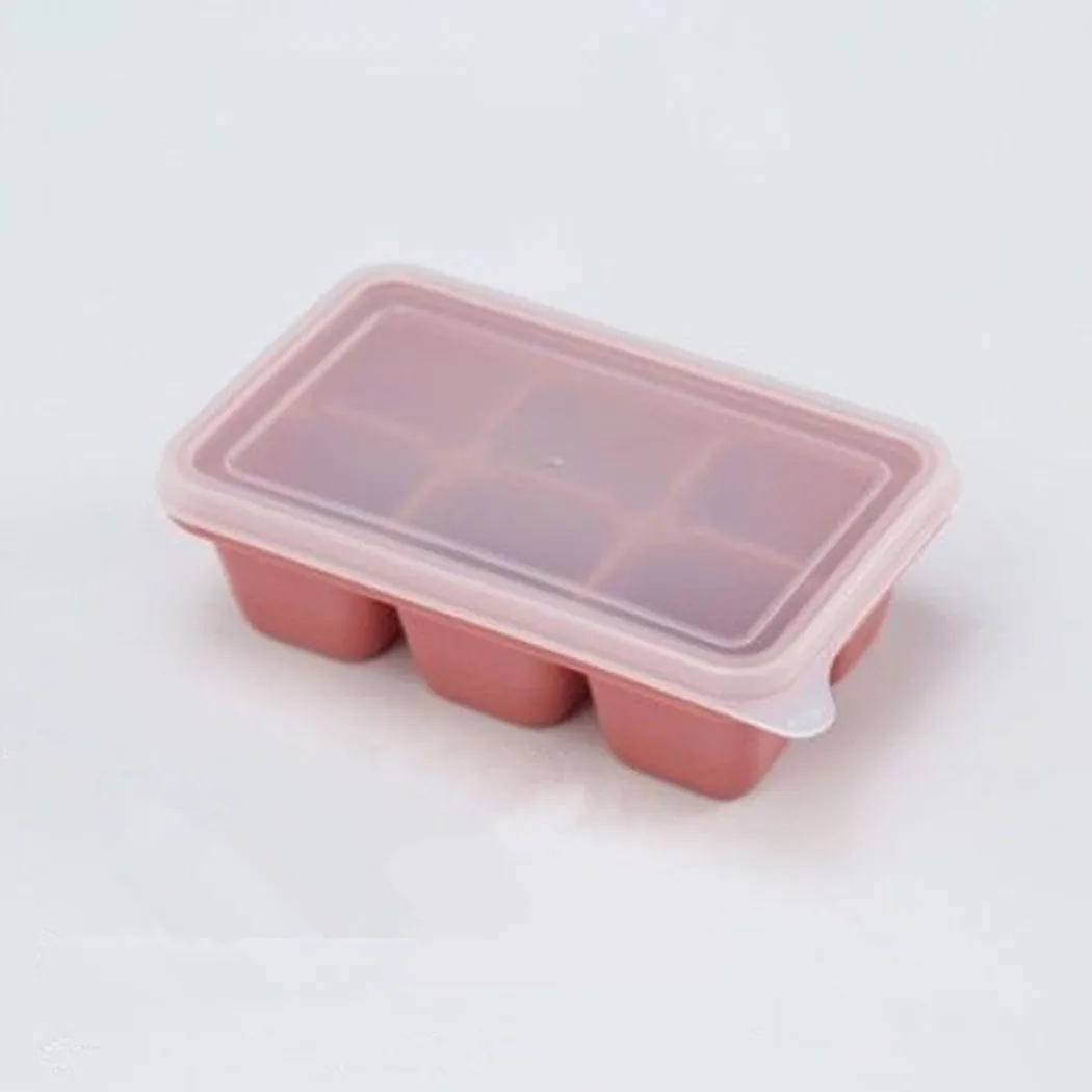 1*Ice Tray 11.5cm*7cm*4cm 6 Cavity Ice Tray With Cover Kitchen Made DIY Ice Maker Silicone Ice Cube Box
1*Ice Tray 11.5cm*7cm*4cm 6 Cavity Ice Tray With Cover Kitchen Made DIY Ice Maker Silicone Ice Cube Box