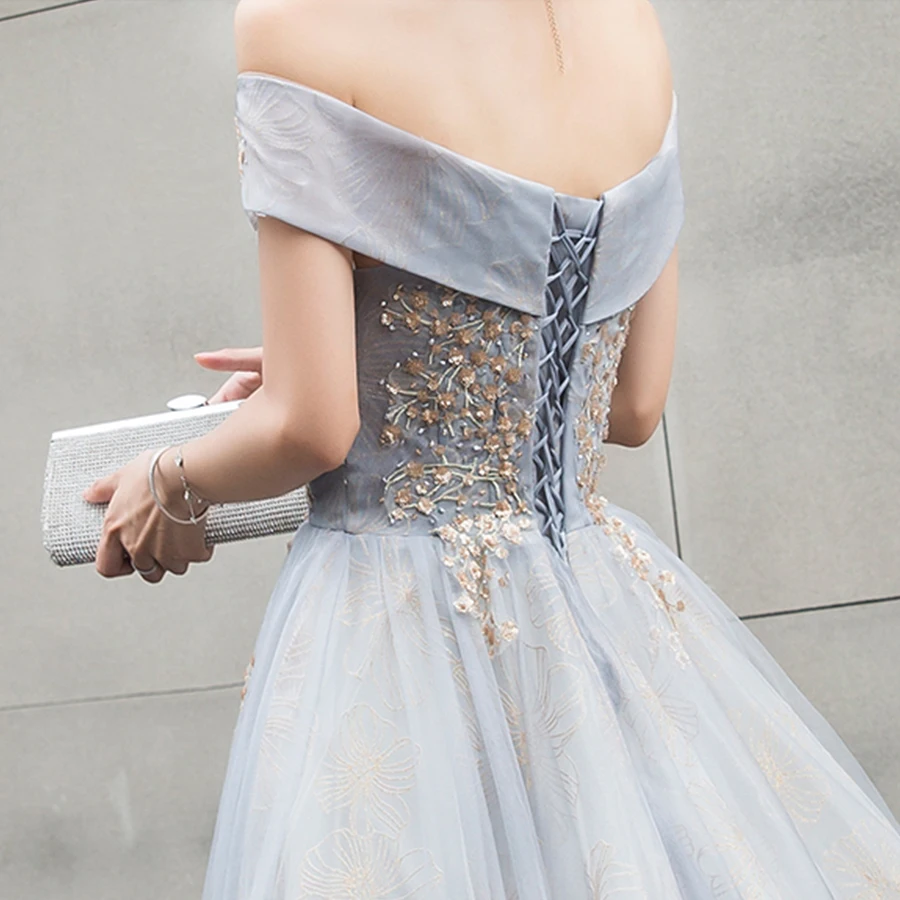 It's Yiiya Evening Dresses Off The Shoulder Formal Dress 2020 Plus Size Gold Beading Crystal Boat Neck robe de soiree E1395
It's Yiiya Evening Dresses Off The Shoulder Formal Dress 2020 Plus Size Gold Beading Crystal Boat Neck robe de soiree E1395