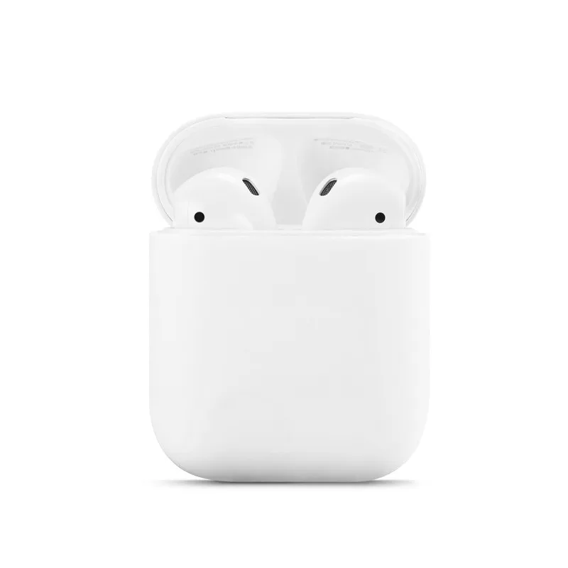 2021 Мягкий силиконовый чехол защитный для наушников Airpods Bluetooth противоударного