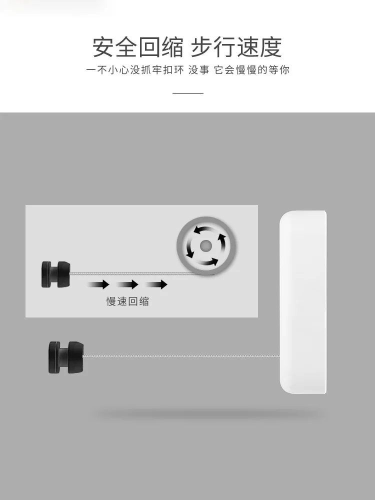 Home 6M steel wire Invisible Wall Hanger Indoor Retractable Solid Clothesline Retractable Clothesline clothes dryer
Home 6M steel wire Invisible Wall Hanger Indoor Retractable Solid Clothesline Retractable Clothesline clothes dryer