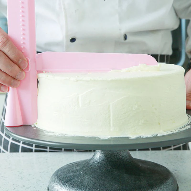 Cake Scraper Convenient Adjustable Fondant Spatulas Cake Edge Smoother Cream Decorating DIY Bakeware Tableware Kitchen Cake Tool
Cake Scraper Convenient Adjustable Fondant Spatulas Cake Edge Smoother Cream Decorating DIY Bakeware Tableware Kitchen Cake Tool