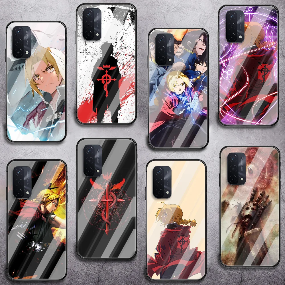 Anime Fullmetal Alchemist Phone Tempered Glass Case Cover For oppo realme find reno a c x3 gt 53 5 6 7 11 Pro 5g Etui Waterproof
Anime Fullmetal Alchemist Phone Tempered Glass Case Cover For oppo realme find reno a c x3 gt 53 5 6 7 11 Pro 5g Etui Waterproof