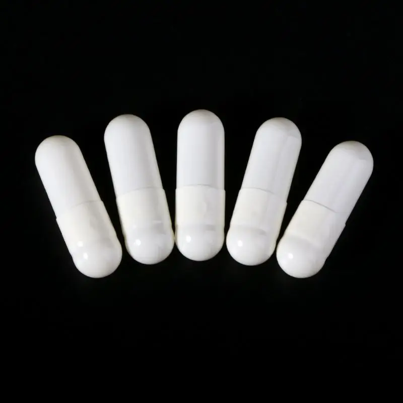 1000PCS White Gelatin Empty Capsules Hollow Gelatin Capsules Empty Pill Capsule 0#
1000PCS White Gelatin Empty Capsules Hollow Gelatin Capsules Empty Pill Capsule 0#