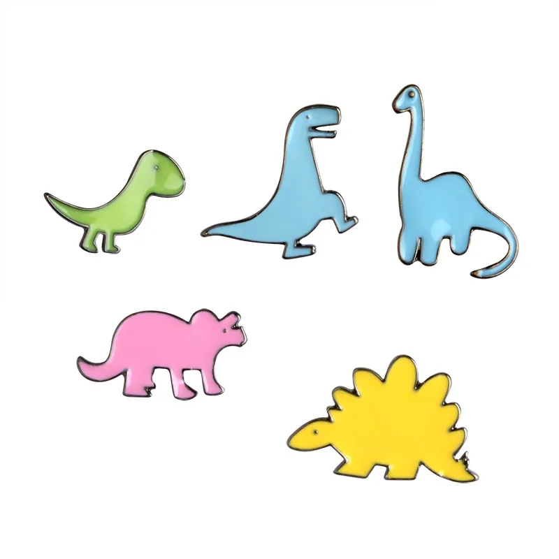 Colorful Dinosaur Enamel Brooch Apatosaurus Stegosaurus Pins Denim clothes Button Badge Cartoon Jewelry Gift for kids boys
Colorful Dinosaur Enamel Brooch Apatosaurus Stegosaurus Pins Denim clothes Button Badge Cartoon Jewelry Gift for kids boys