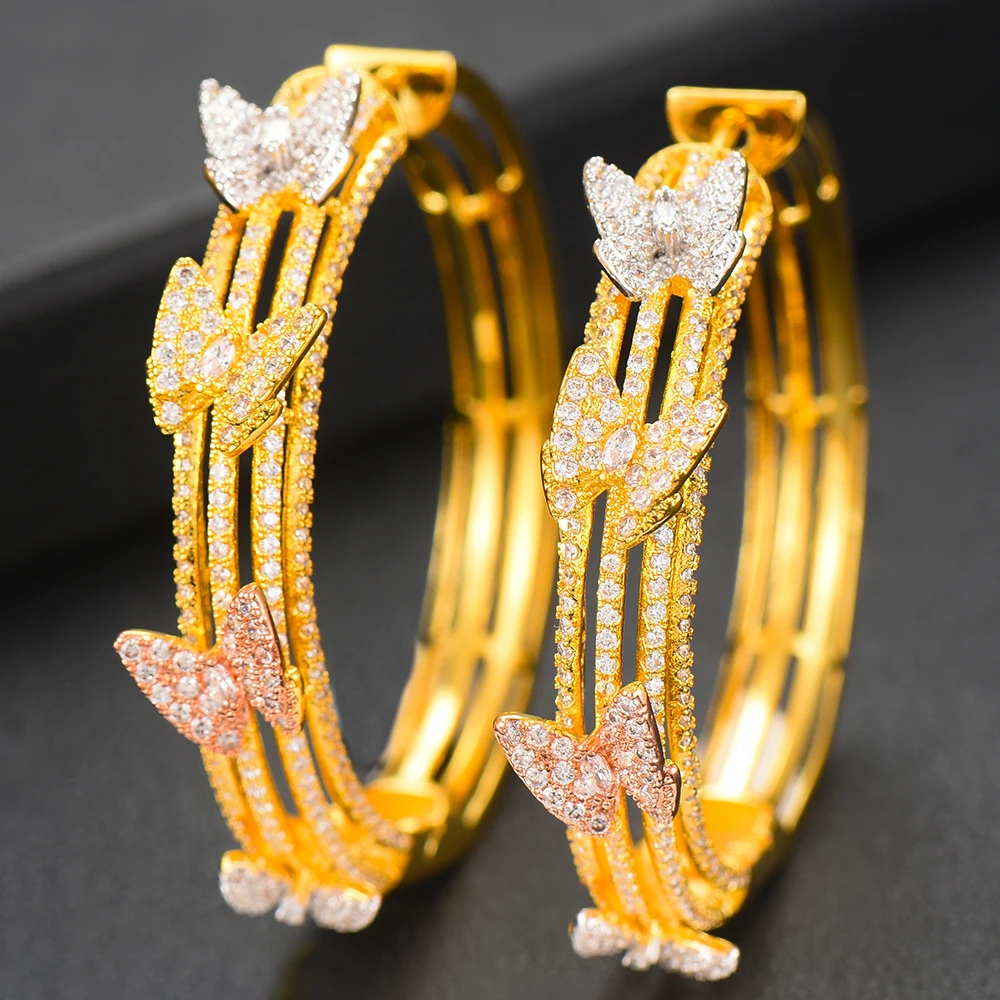 LARRAURI New Luxury Cubic Zircon Butterfly Statement Earrings For Women Wedding DUBAI Bridal Round Big Circle Hoop Earrings 2019
LARRAURI New Luxury Cubic Zircon Butterfly Statement Earrings For Women Wedding DUBAI Bridal Round Big Circle Hoop Earrings 2019