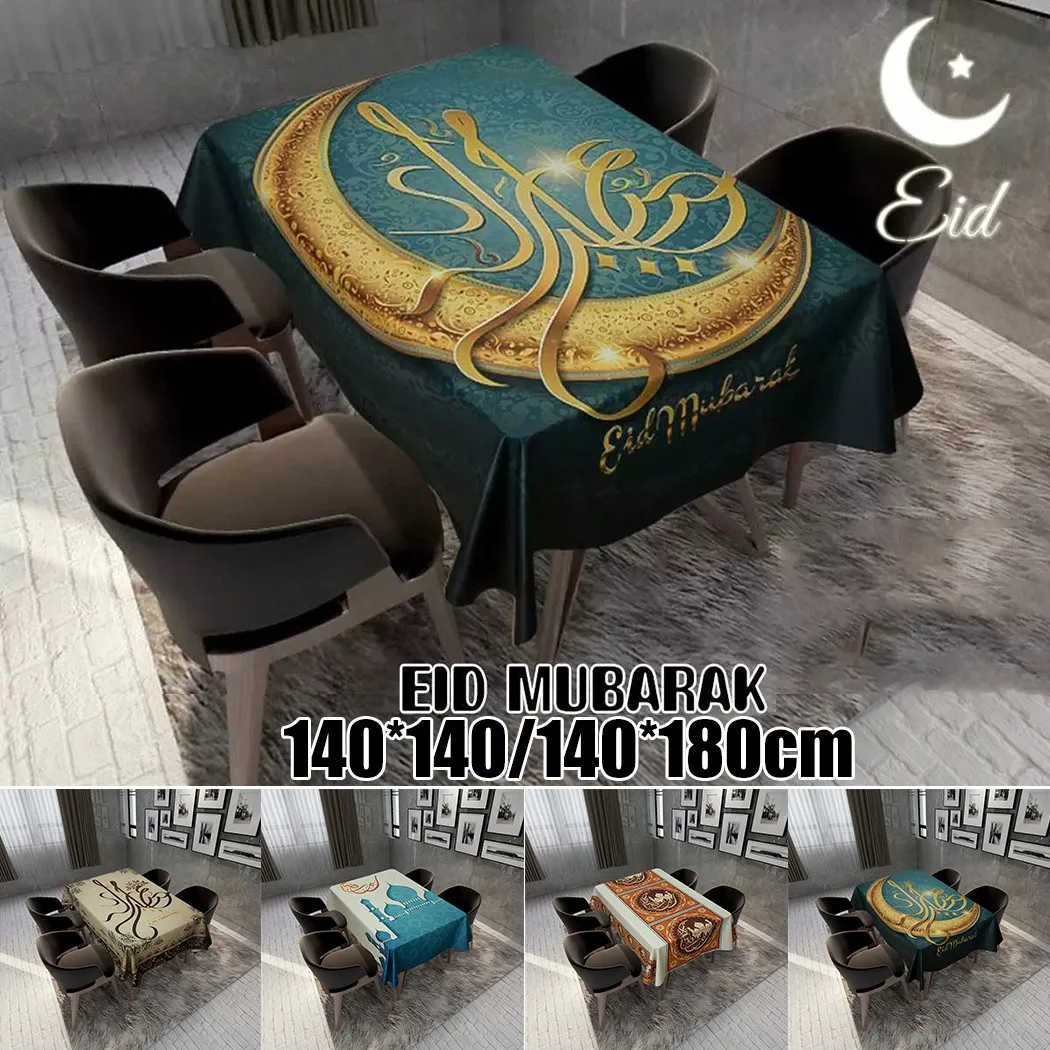 1x Table Cloth 140 * 180cm Ramadan Kareem Tablecloth Cover Waterproof Moslem Islamic Decor High Quality
1x Table Cloth 140 * 180cm Ramadan Kareem Tablecloth Cover Waterproof Moslem Islamic Decor High Quality