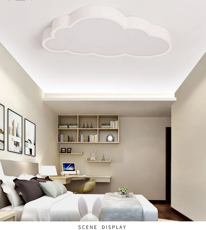 Children's room ceiling lamp simple modern boy girl Princess cartoon cloud led bedroom living room lamps
Children's room ceiling lamp simple modern boy girl Princess cartoon cloud led bedroom living room lamps